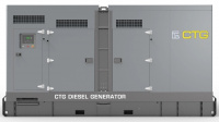 Дизельный генератор CTG 825D в кожухе с АВР