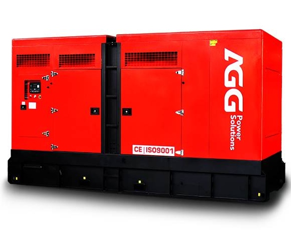 Дизельный генератор AGG D550D5 в кожухе с АВР