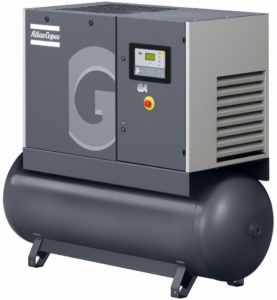 Винтовой компрессор Atlas Copco GA 26 8,5 с ресивером