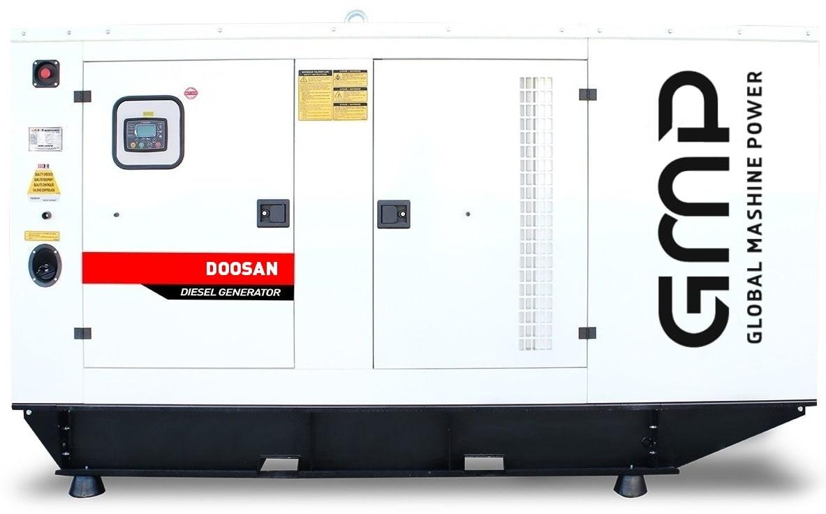 Дизельный генератор Doosan GMP 410DM в кожухе