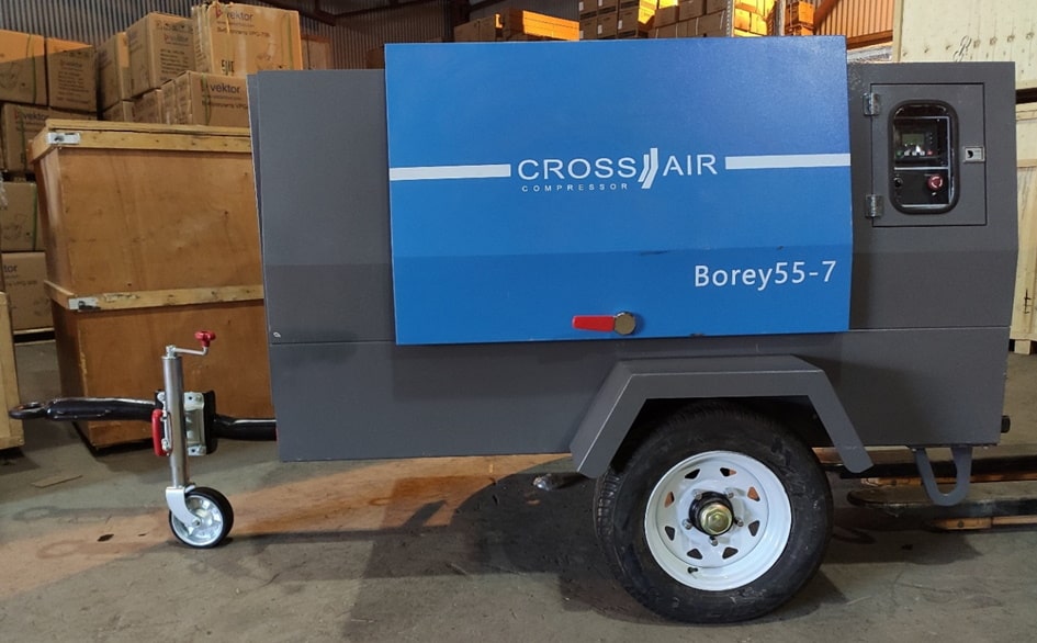 Дизельный компрессор CrossAir Borey 55-7 FX