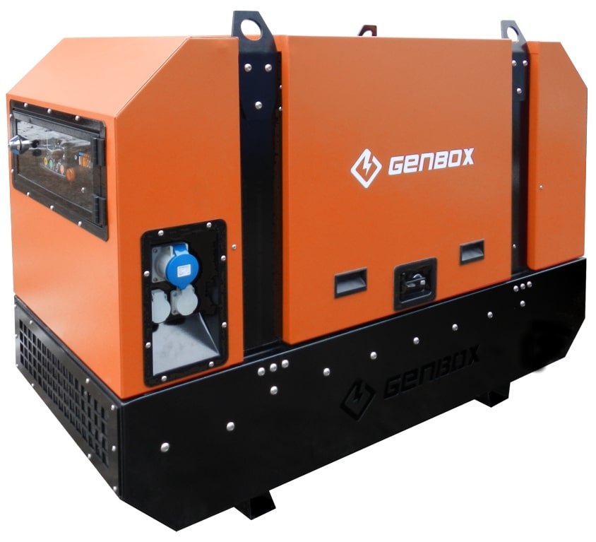 Дизельный генератор GENBOX JD32 в кожухе с АВР