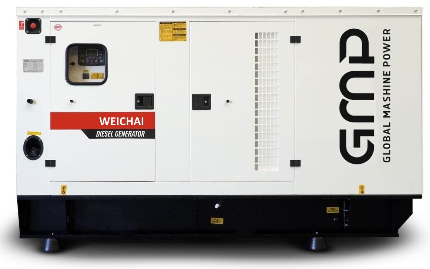 Дизельный генератор Weichai GMP 110WA в кожухе