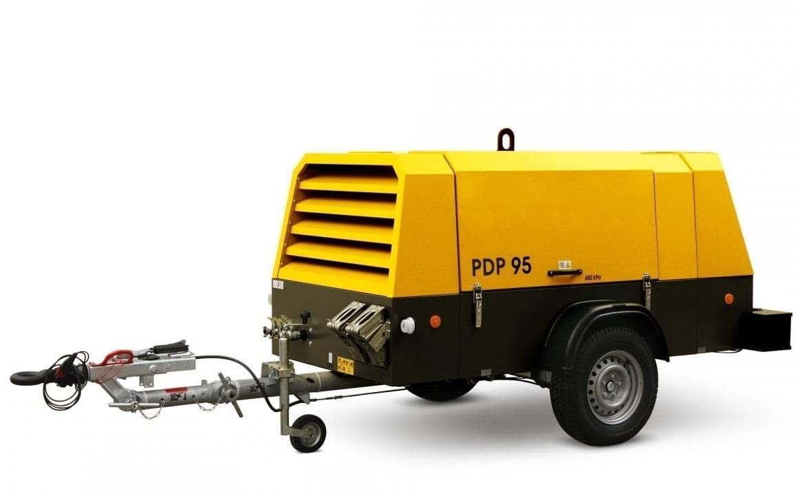 Дизельный компрессор Dalgakiran PDP 95-7 (фикс без тормоза)