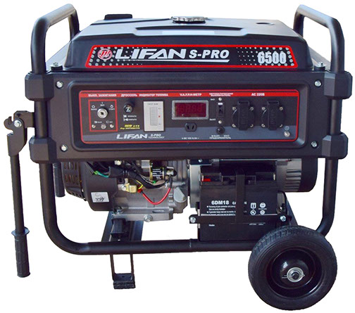 Бензиновый генератор Lifan S-PRO 6500