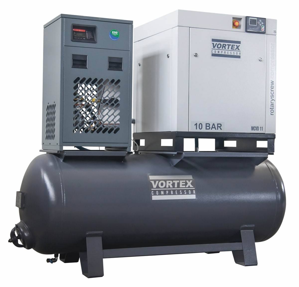 Винтовой компрессор Vortex MCVD18/500L 7.5 бар