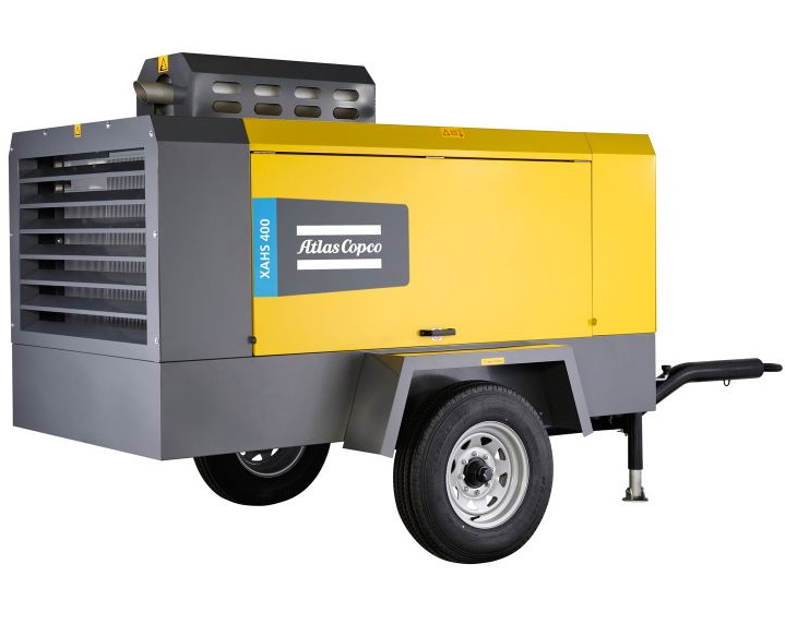 Дизельный компрессор Atlas Copco XAVS 500 на шасси