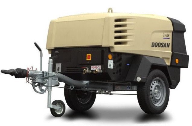 Дизельный компрессор Doosan 7/41+