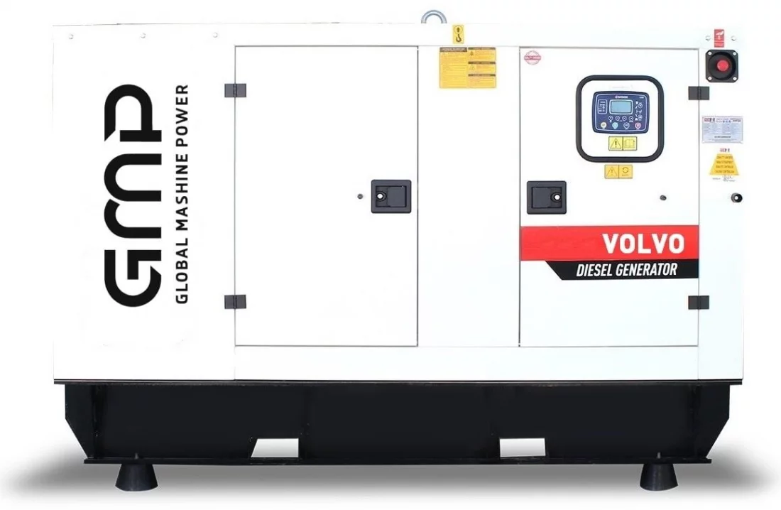 Дизельный генератор Volvo GMP 500VM в кожухе