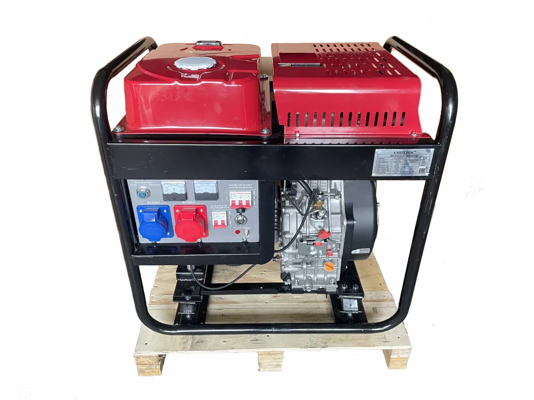 Дизельный генератор АМПЕРОС LDG12000E-3 с АВР