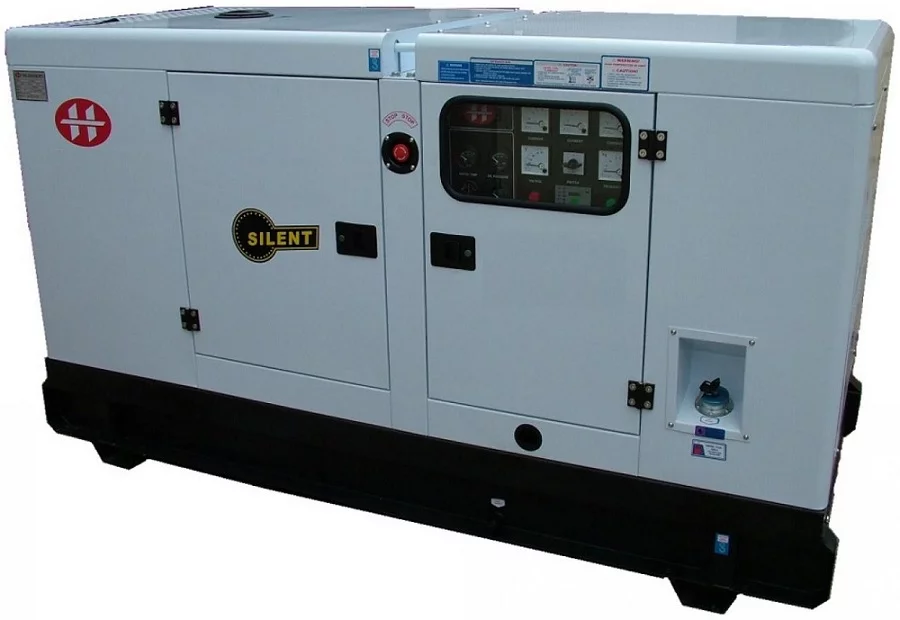 Газовый генератор АМПЕРОС АГ 30-Т400 в кожухе с АВР