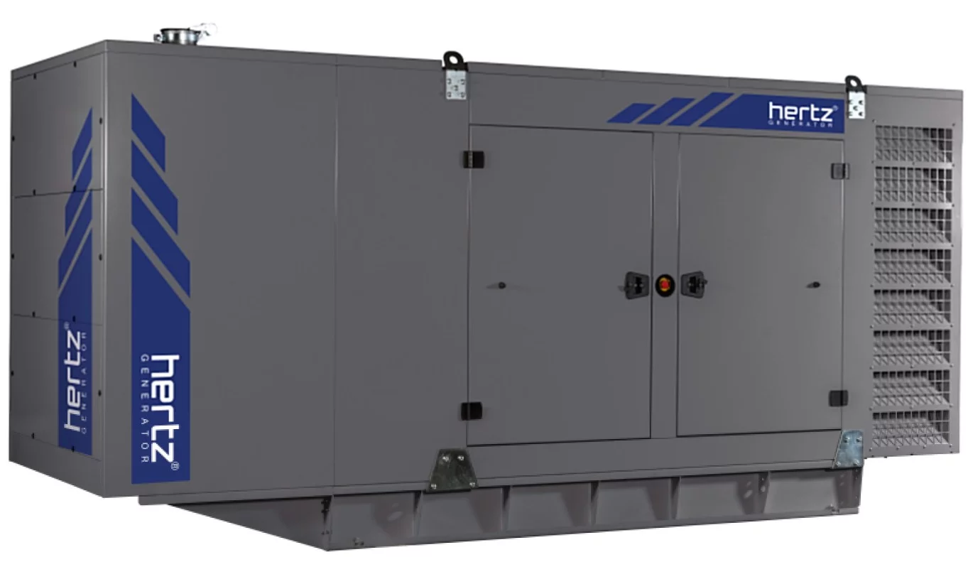 Дизельный генератор Hertz HG 660 DL в кожухе