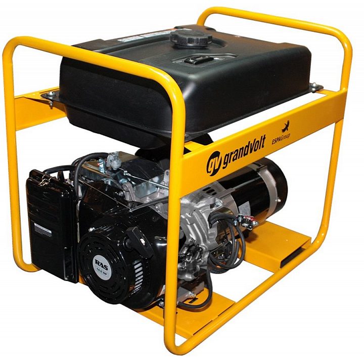 Бензиновый генератор Grandvolt GVI 6600 M ES 25LA