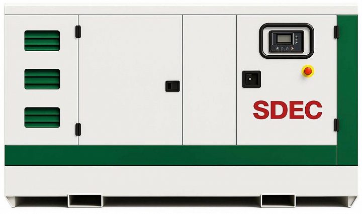 Дизельный генератор SDEC GMP 756SD в кожухе