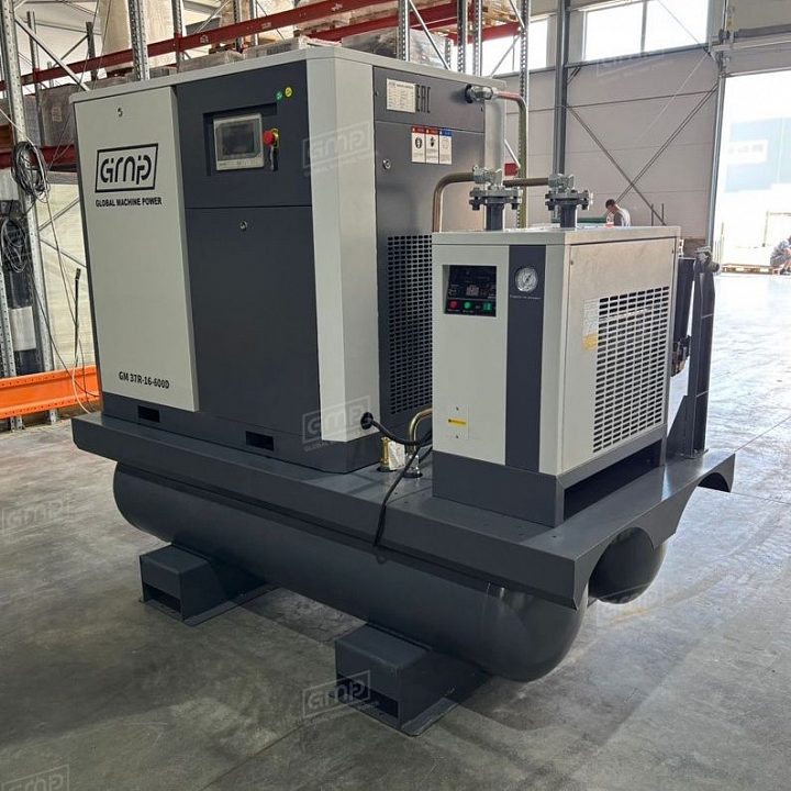 Винтовой компрессор GMP GM 37R-16-600D IP23 (для лазера)