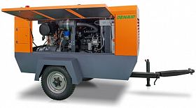 Дизельный компрессор Denair DACY-18/18 (на шасси) — фото 3