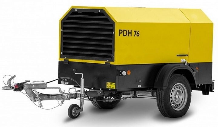 Дизельный компрессор Dalgakiran PDH 76-7 (регул без тормоза)