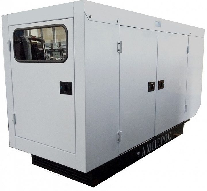 Дизельный генератор АМПЕРОС АД 15-Т400 PВ (Проф) в кожухе с АВР