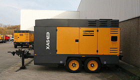 Дизельный компрессор Atlas Copco XAS 746 CD на шасси — фото 3