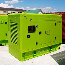 Дизельный генератор Motor АД300-Т400-R в кожухе — фото 2