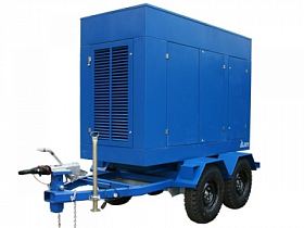Дизельный генератор ТСС АД-400С-Т400-1РПМ12 на шасси — фото 3