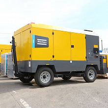 Дизельный компрессор Atlas Copco XATS 1200 10.3 на шасси — фото 4