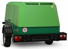 Дизельный компрессор Dalgakiran PDP 95-7 (регул без тормоза) — фото 4