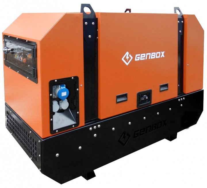 Дизельный генератор GENBOX JD32 в кожухе