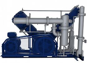 Безмасляный дожимной компрессор PET MASTER 300 VSD — фото 3