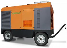Дизельный компрессор Denair DACY-18/7 (на шасси) — фото 1