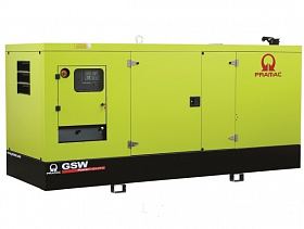 Дизельный генератор Pramac GSW220P в кожухе — фото 1