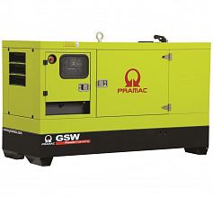 Дизельный генератор Pramac GSW 80 I в кожухе с АВР — фото 1