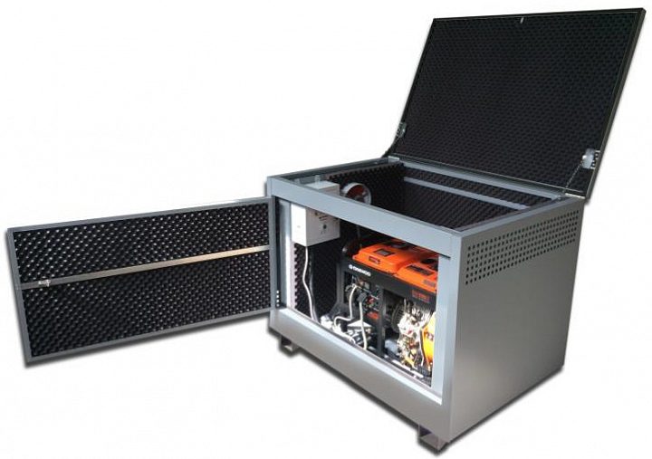 Бензиновый генератор GMGen GMH8000ELX в контейнере с АВР