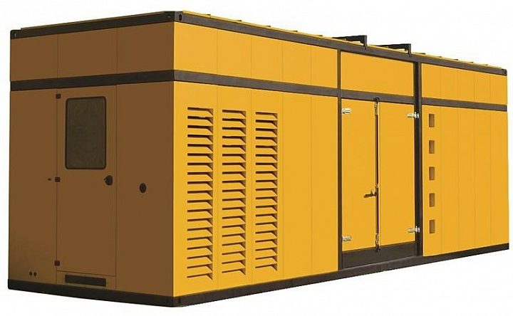 Дизельный генератор Aksa APD-1650P в кожухе